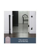 Dreambaby Glide 'n' hide xtra biztonsági ajtórács 140 cm-ig - fekete