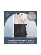 Dreambaby Glide 'n' hide xtra biztonsági ajtórács 140 cm-ig - fekete