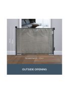 Dreambaby Glide 'n' hide xtra biztonsági ajtórács 140 cm-ig - szürke