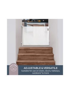   Dreambaby Glide 'n' hide xtra biztonsági ajtórács 140 cm-ig - fehér