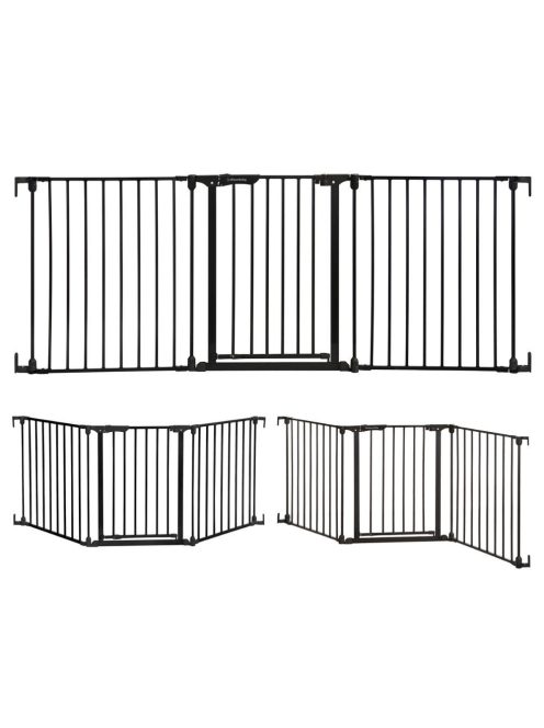 Dreambaby Discovery 3 biztonsági ajtórács 74,5-195 cm - fekete