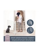 Dreambaby Discovery 3 biztonsági ajtórács 74,5-195 cm - fehér