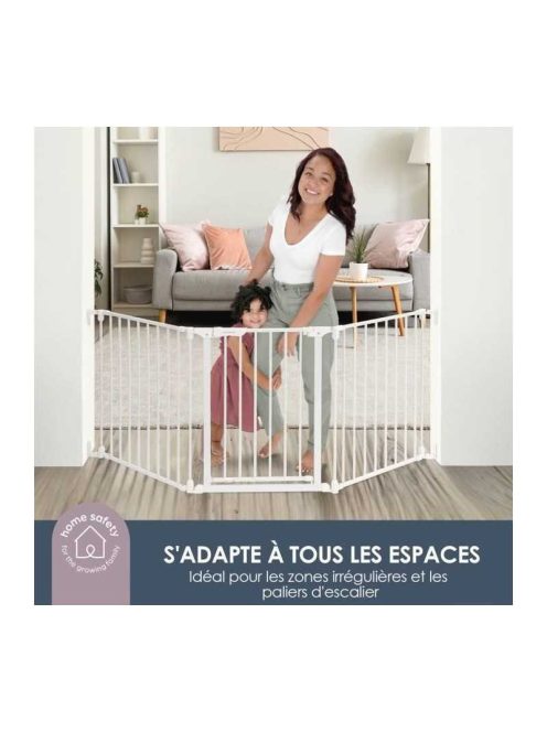 Dreambaby Discovery 3 biztonsági ajtórács 74,5-195 cm - fehér