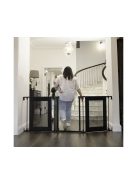 Dreambaby Endeavour 3 biztonsági ajtórács 195 cm-ig - fekete háló és fém részletek