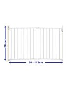 Dreambaby Arizona 2 biztonsági ajtórács 112 cm-ig - fehér