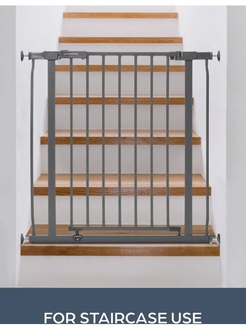 Dreambaby Ava biztonsági ajtórács 75-81 cm - fekete