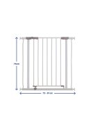 Dreambaby Ava biztonsági ajtórács 75-81 cm - fehér