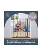 Dreambaby Ava biztonsági ajtórács 75-81 cm - sötétszürke