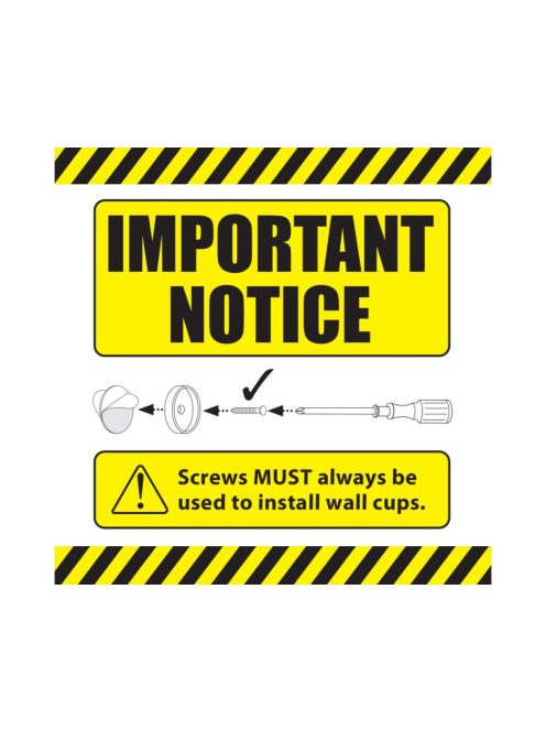 Dreambaby Ava Slimline biztonsági ajtórács 61-68 cm - fehér