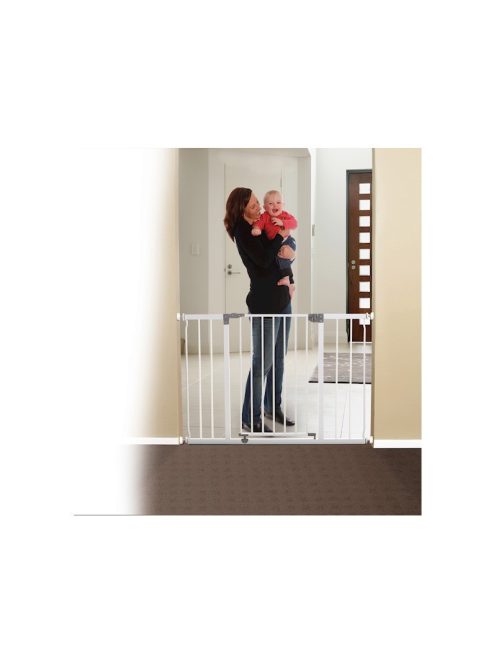 Dreambaby Liberty extra széles biztonsági ajtórács 99-105,5 cm - fehér