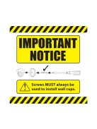 Dreambaby Liberty extra magas biztonsági kapu 75-81 cm - fehér