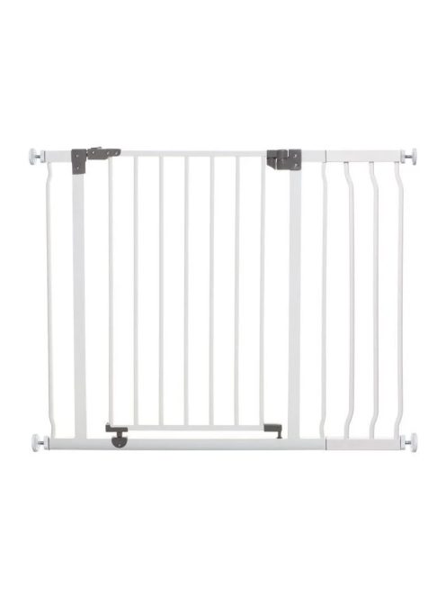 Dreambaby Liberty biztonsági kapu - fehér 75 cm-81 cm magas és 1 x 18 cm hosszabbítás