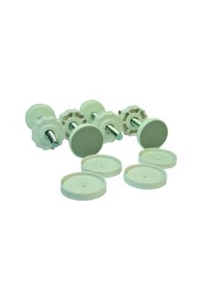   Dreambaby 4 részes feszítőcsavar készlet biztonsági ajtórácshoz - fehér