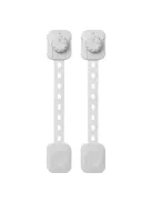 Dreambaby Twist 'n lock multifunkciós zár 2 db - fehér