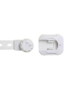 Dreambaby Twist 'n lock multifunkciós zár 2 db - fehér