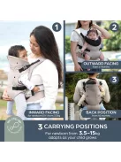 Dreambaby Journey ergonomikus 3az1 ben babahordozó - bézs