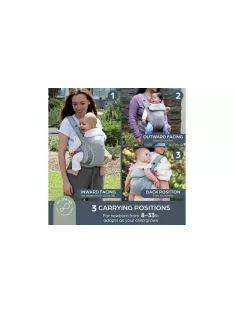 Dreambaby Inspire szövet babahordozó - szürke