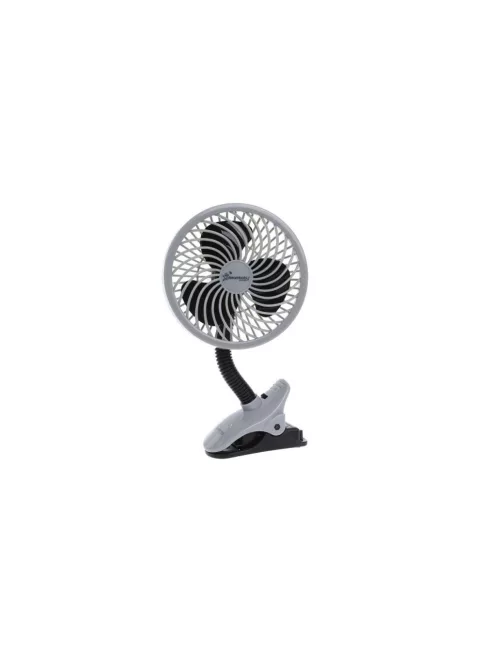 Dreambaby Ezy-fit csíptetős ventilátor - black/grey