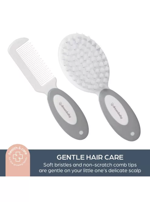 Dreambaby Essentials 10 darabos ápolási készlet - szürke