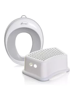 Dreambaby Fellépő + WC-szűkítő - szürke