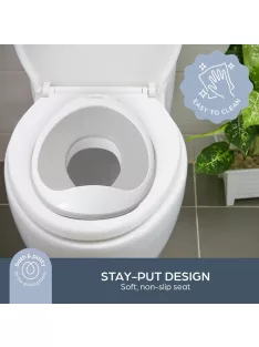 Dreambaby Fellépő + WC-szűkítő - szürke