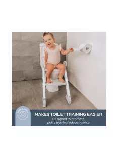 Dreambaby Lépcsős WC-szűkítő - grey/white