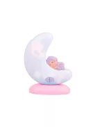 Chipolino Multifunkciós éjjeli lámpa - Moon pink