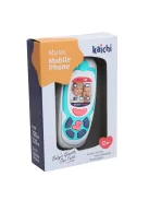 Chipolino Gyerekjáték mobiltelefon zenével és fénnyel - blue