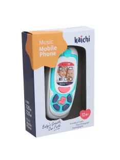   Chipolino Gyerekjáték mobiltelefon zenével és fénnyel - blue