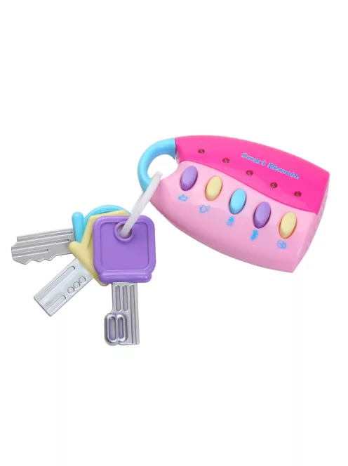 Chipolino Gyerekjáték távirányító és kulcsok - pink
