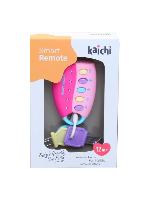 Chipolino Gyerekjáték távirányító és kulcsok - pink