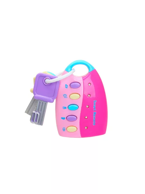 Chipolino Gyerekjáték távirányító és kulcsok - pink