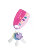 Chipolino Gyerekjáték távirányító és kulcsok - pink