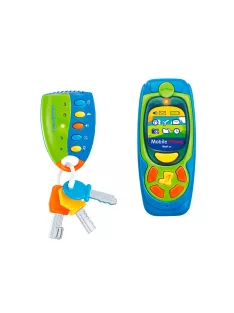 Chipolino Kulcs és telefon játék hanggal és fényekkel