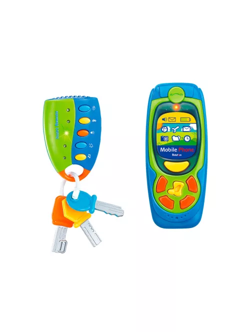 Chipolino Kulcs és telefon játék hanggal és fényekkel