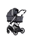 Chipolino Aurora 3az1-ben multifunkciós babakocsi - Charcoal