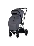 Chipolino Aurora 3az1-ben multifunkciós babakocsi - Charcoal