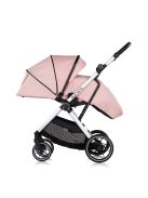 Chipolino Aurora 3az1-ben multifunkciós babakocsi - Powder pink