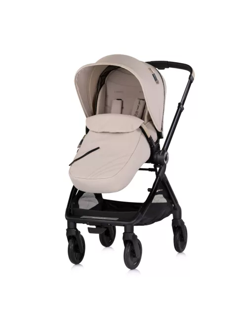 Chipolino Elite Next Gen újszülött babakocsi 22 kg-ig - Latte