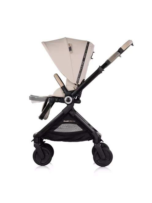 Chipolino Elite Next Gen újszülött babakocsi 22 kg-ig - Latte