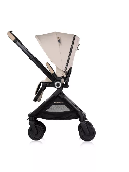 Chipolino Elite Next Gen újszülött babakocsi 22 kg-ig - Latte