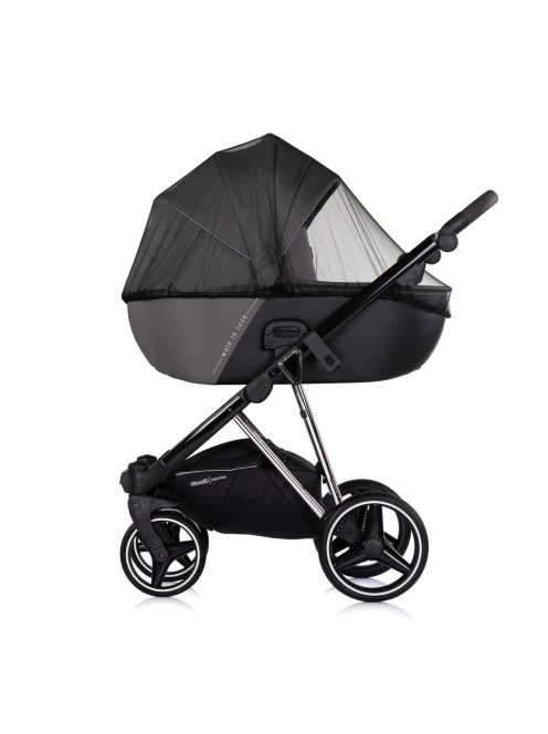 Chipolino Imperium 3 az 1-ben újszülött babakocsi - Charcoal