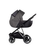 Chipolino Imperium 3 az 1-ben újszülött babakocsi - Charcoal