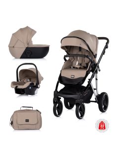 Chipolino Imperium 3 az 1-ben újszülött babakocsi - Latte