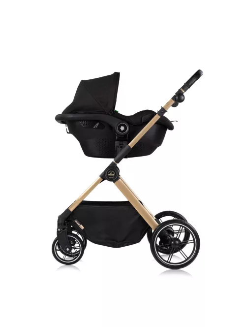 Chipolino Pearl babakocsi 2:1-ben mózessé alakítható sportrésszel - Noir