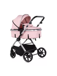   Chipolino Pearl babakocsi 2:1-ben mózessé alakítható sportrésszel - Powder pink