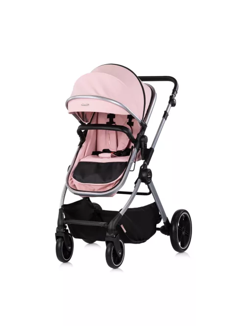Chipolino Pearl babakocsi 2:1-ben mózessé alakítható sportrésszel - Powder pink