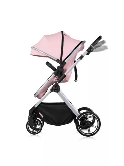 Chipolino Pearl babakocsi 2:1-ben mózessé alakítható sportrésszel - Powder pink