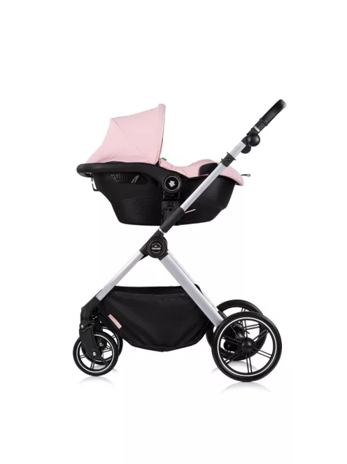 Chipolino Pearl babakocsi 2:1-ben mózessé alakítható sportrésszel - Powder pink