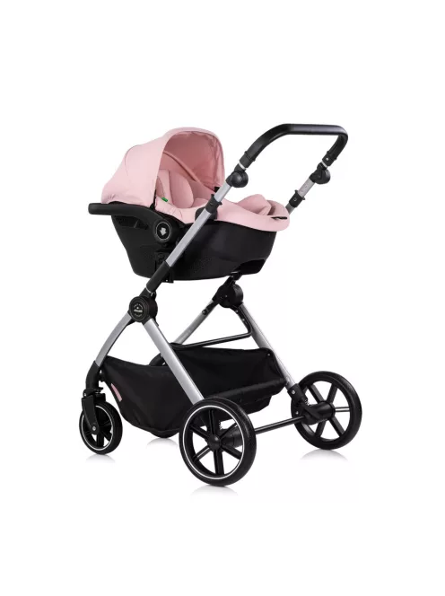 Chipolino Pearl babakocsi 2:1-ben mózessé alakítható sportrésszel - Powder pink